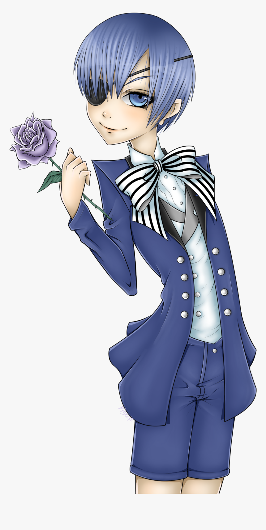Ciel Phantomhive - Cartoon, HD Png Download