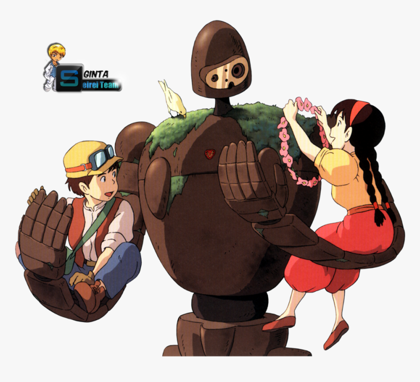 Anime, Boy, And Brown Image - Castle In The Sky Png, Transparent Png