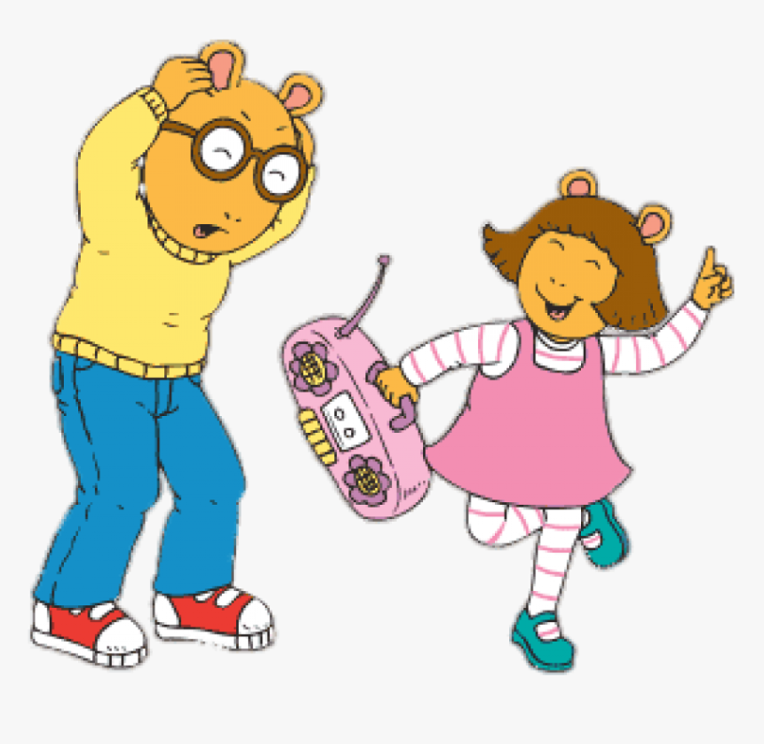 Free Png Download Arthur S Sister Plays Annoying Music - Arthur Is A Transparent, Png Download