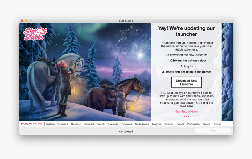 Star Stable Winter 2018, HD Png Download