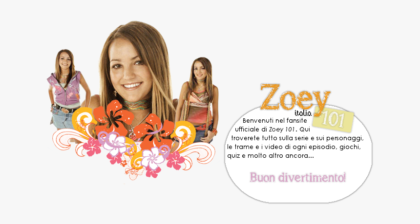 Zoey 101 Italia - Zoey 101, HD Png Download