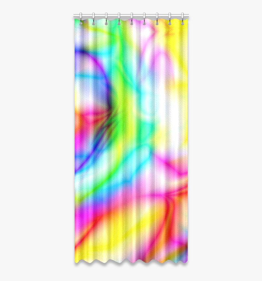 Tropical Ink Blue Yellow Purple Pattern Zt03 Window - Graphic Design, HD Png Download