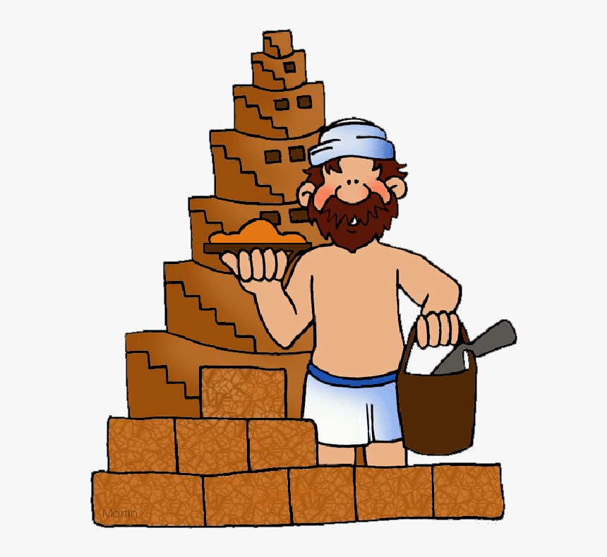 Ministério Infantil Da Ieadam - Clip Art Tower Of Babel, HD Png Download