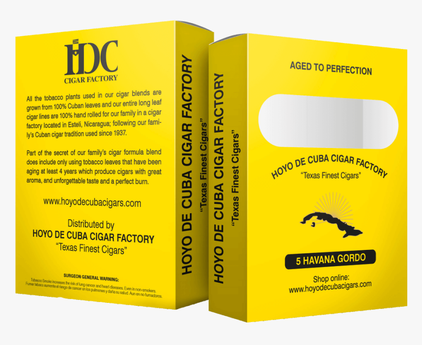 Havana Gordo Cigars - Paper, HD Png Download
