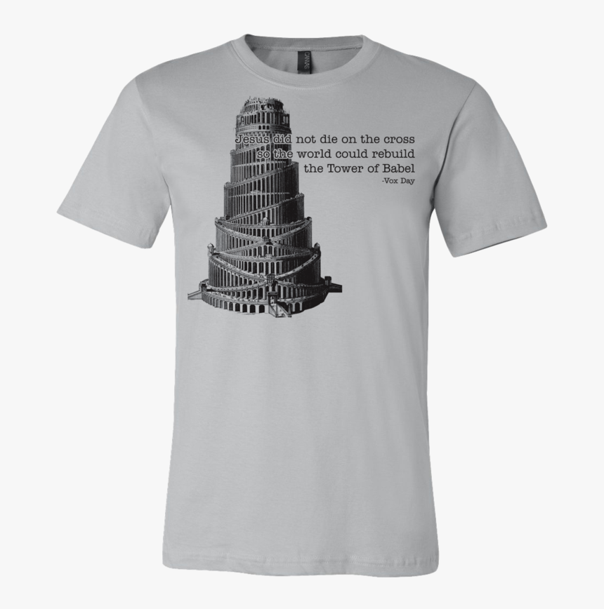Dld The Tower Of Babel Tee - Jack Skellington On Orange Shirt, HD Png Download