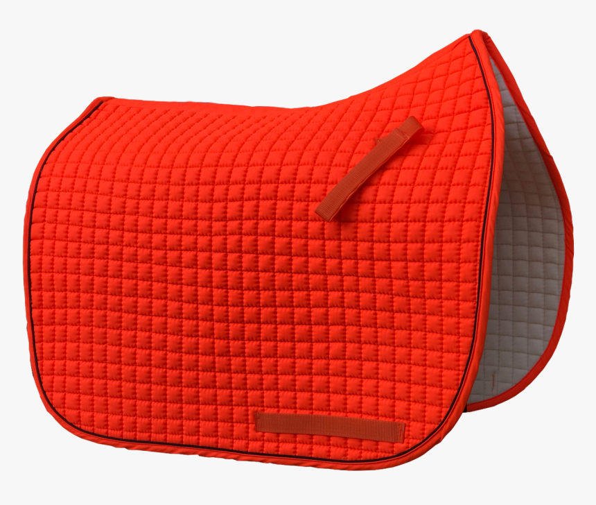 Blaze Hunter Safety Orange Dressage Saddle Pad - Main Square Houses, HD Png Download