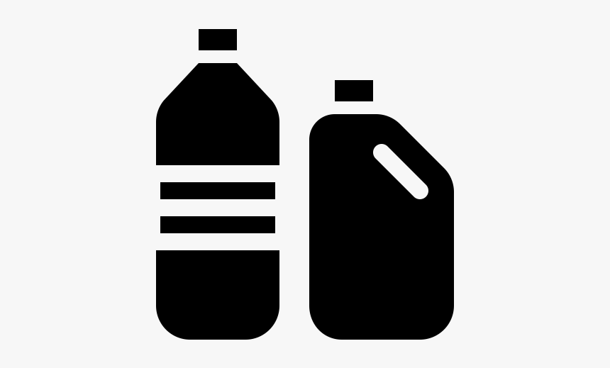 Plastic Bottles Icon, HD Png Download