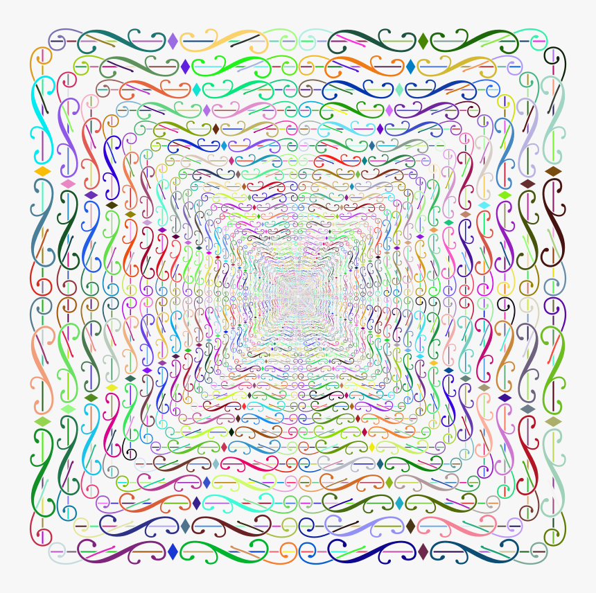 Fancy Elegant Design 2 Prismatic No Background - Portable Network Graphics, HD Png Download