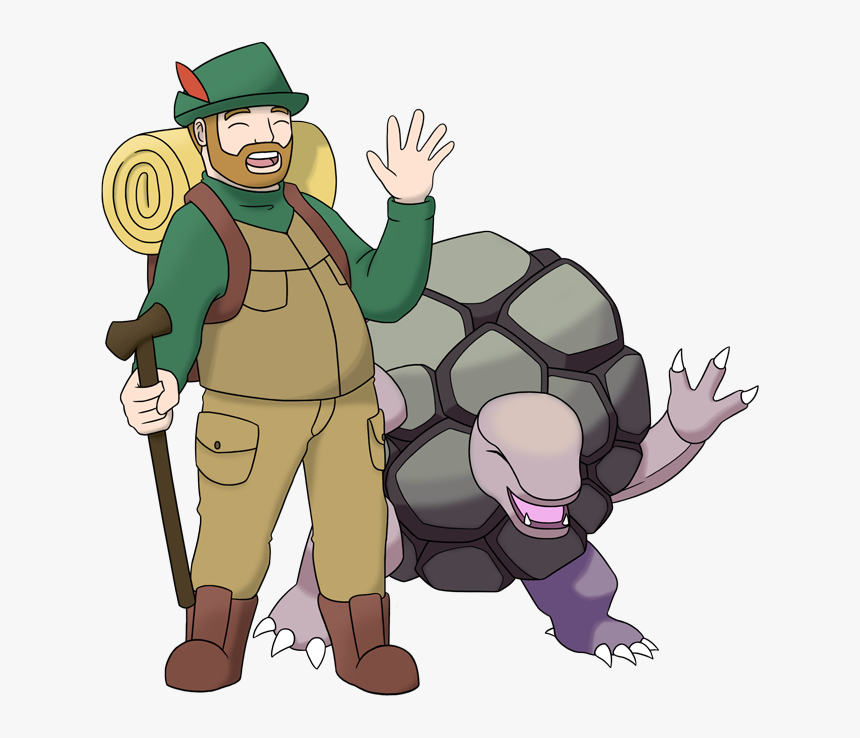 Bill-art - Pokemon Hikers, HD Png Download