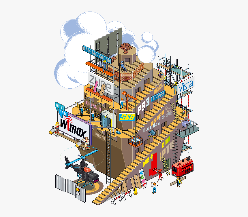 Pt Babeltower 01t - Pixel File Format, HD Png Download