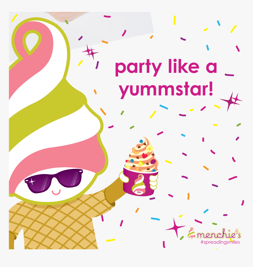 Shareablegraphic Goodies -64 , Png Download - Menchie's Frozen Yogurt, Transparent Png