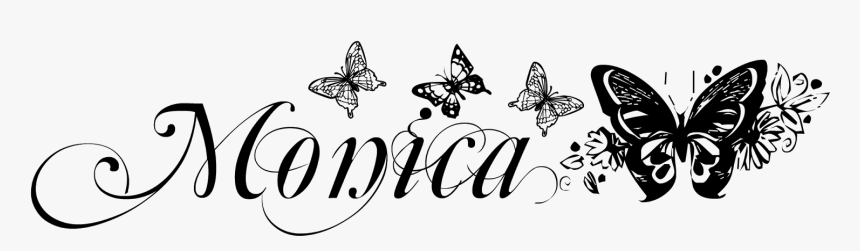 For More Fun And Inspiration You An Follow Me On Facebook, - Happy Birthday Monica Butterfly, HD Png Download