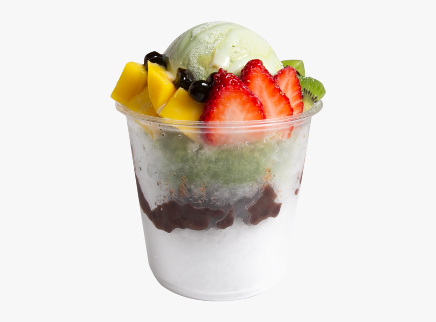 Green Tea Shaved Ice, HD Png Download