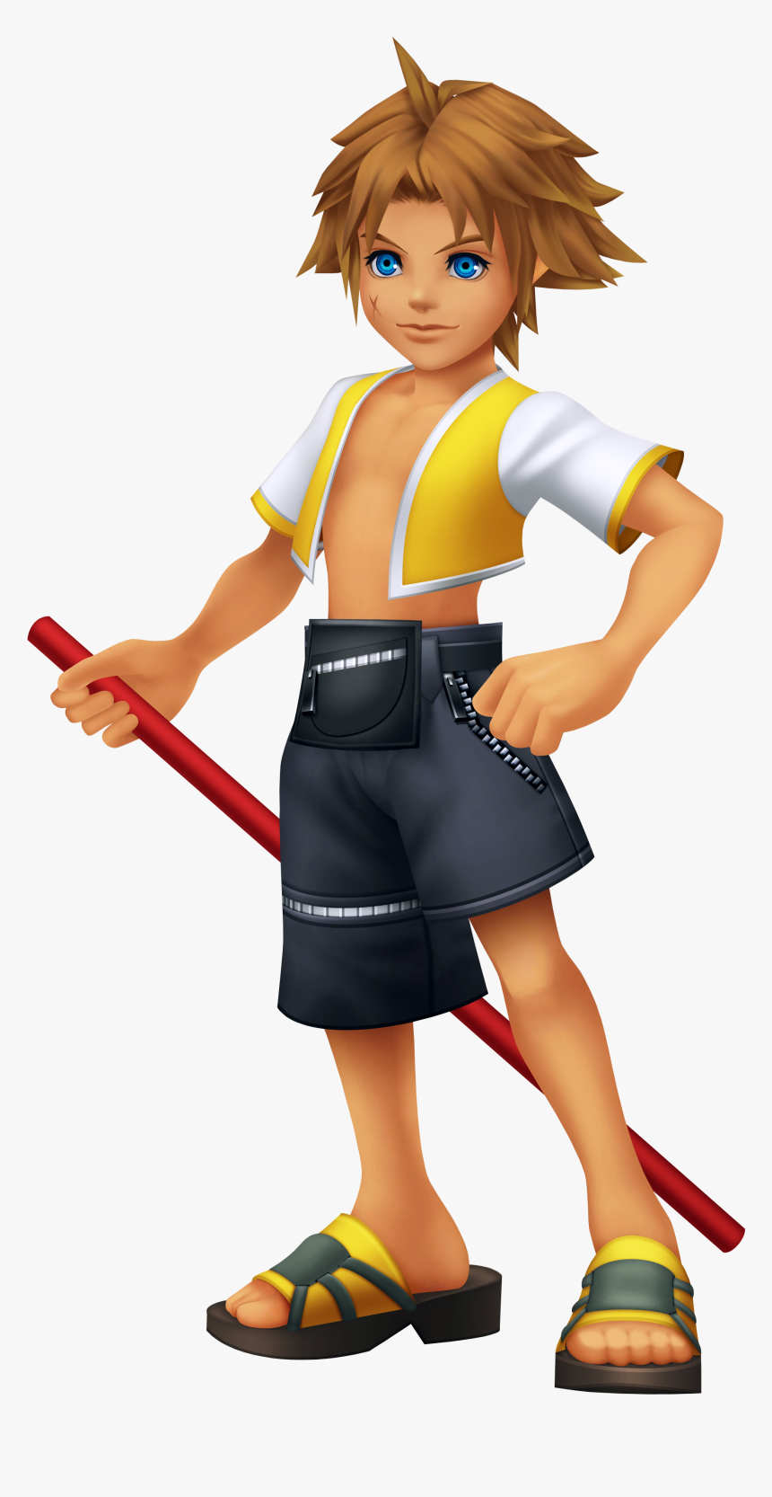 Tidus Kingdom Hearts, HD Png Download