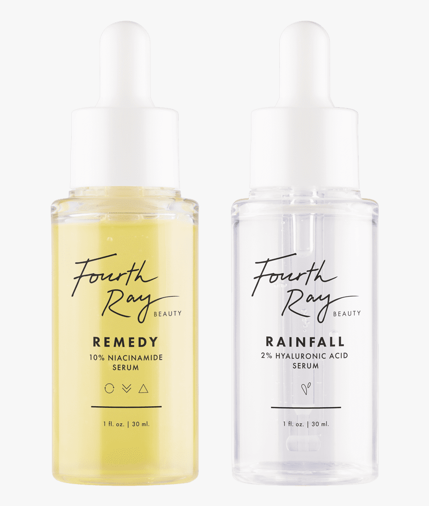 Fourth Ray Remedy Rainfall Serum Duo - Kumano Yushi Tea Body Soap, HD Png Download