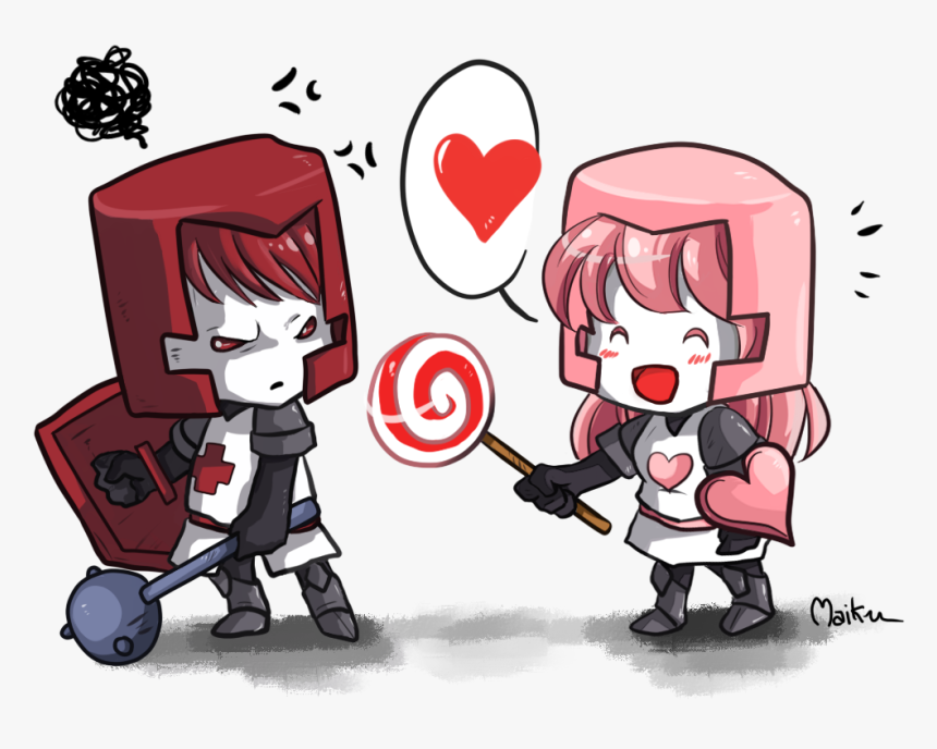 “ Castle Crashers Time ” - Cartoon, HD Png Download