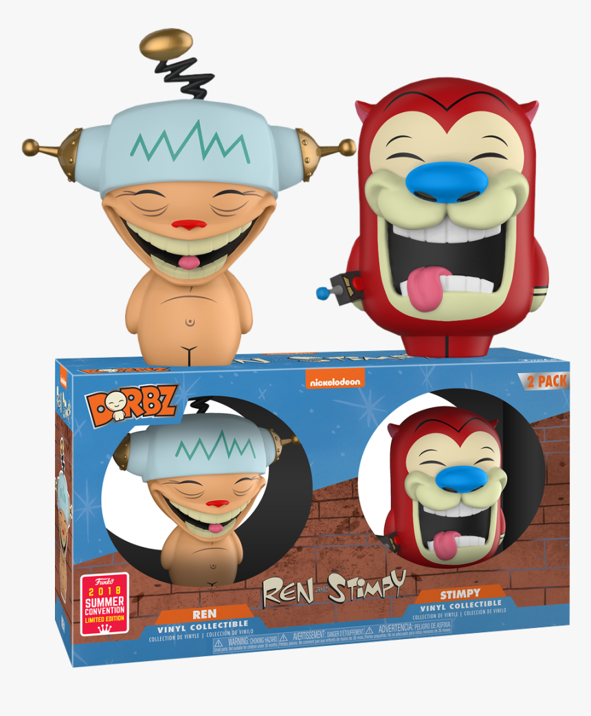 Funko Dorbz Ren And Stimpy , Png Download - Ren And Stimpy Dorbz, Transparent Png