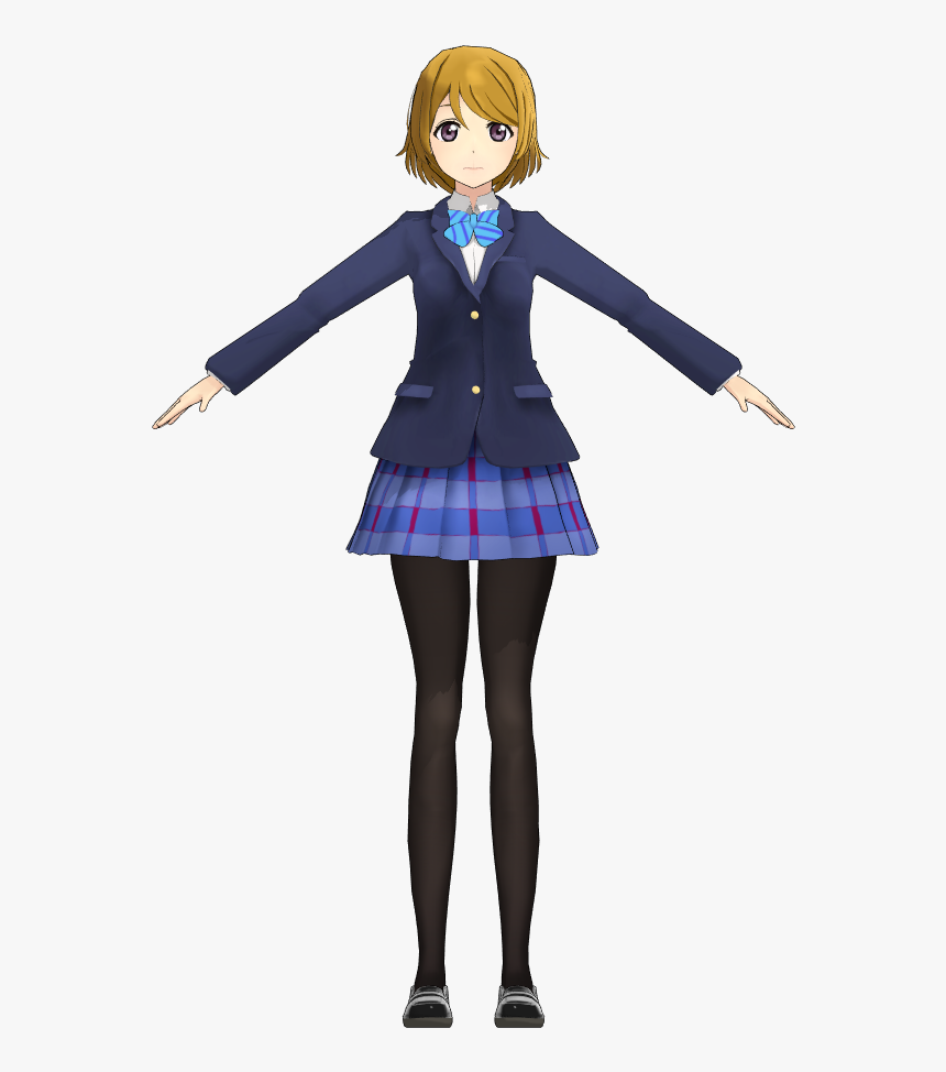Hanayo By Rondline - Mmd Akane Sakurai Dl, HD Png Download