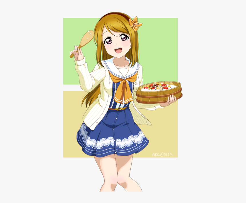 Smiling Love Live Hanayo, HD Png Download