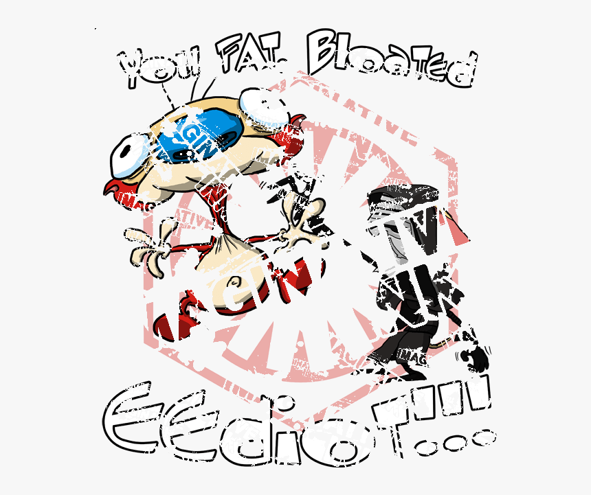 Kylo Ren And Stimpy Source , Png Download - Illustration, Transparent Png