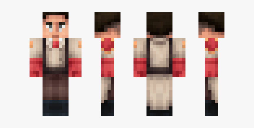 Skin Minecraft Team Fortress 2, HD Png Download