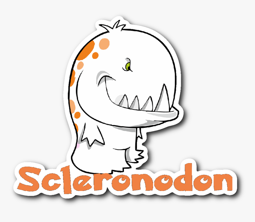 Multiple Sclerosis Monster Sticker, HD Png Download