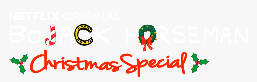 Bojack Horseman Christmas Png, Transparent Png