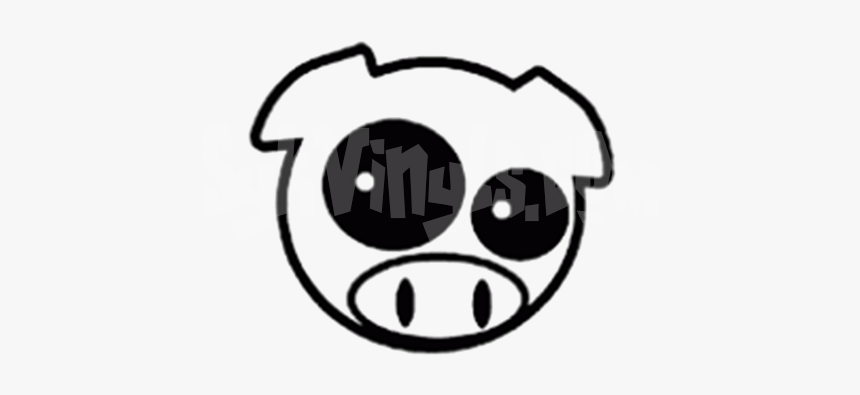 Jdm Angry Pig Boy Vinyl Sticker - Pig Decals, HD Png Download