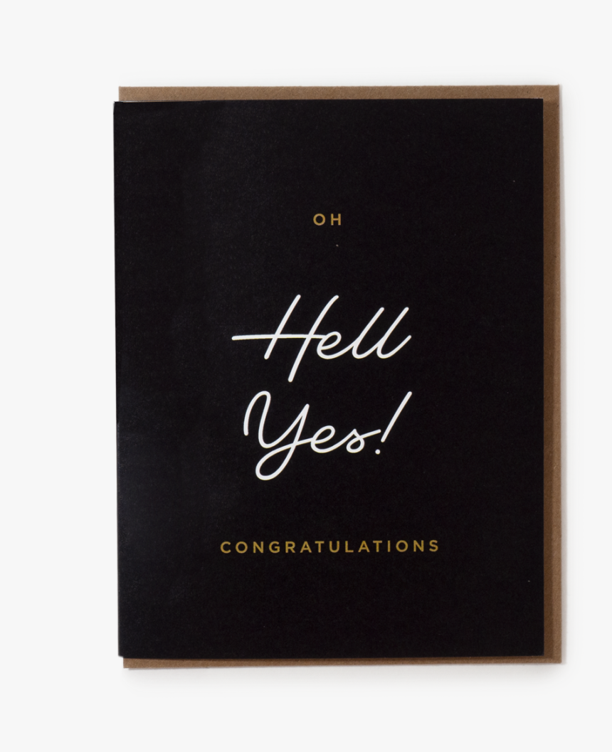 Hell Yes Card 
 Class Lazyload Lazyload Mirage Cloudzoom - Book Cover, HD Png Download