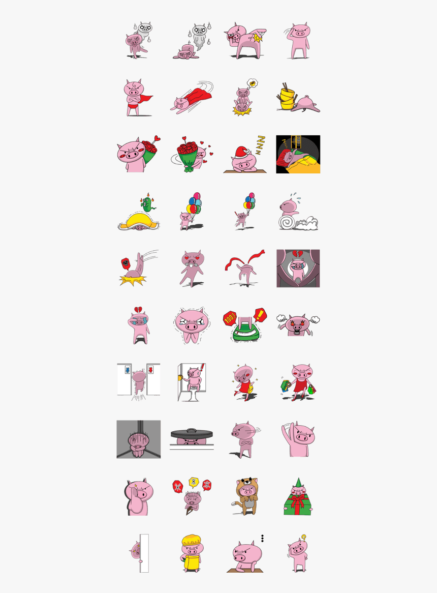 Angry Pig -, HD Png Download