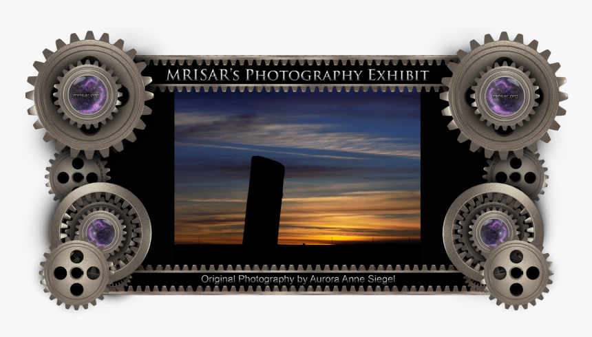 Fence Post At Sunset - Art, HD Png Download