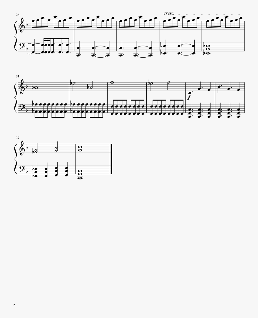 Dancing Line The Winter Sheet Music, HD Png Download