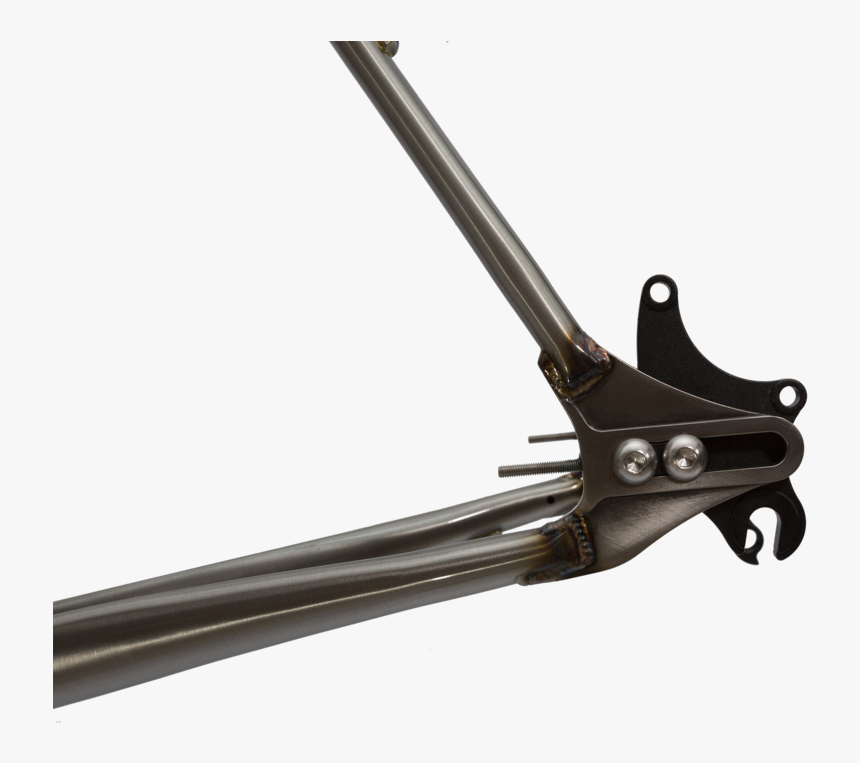Titanium Bike Frame Sliding Dropouts, HD Png Download
