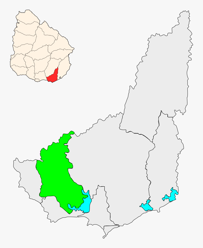 Mapa De Uruguay, HD Png Download