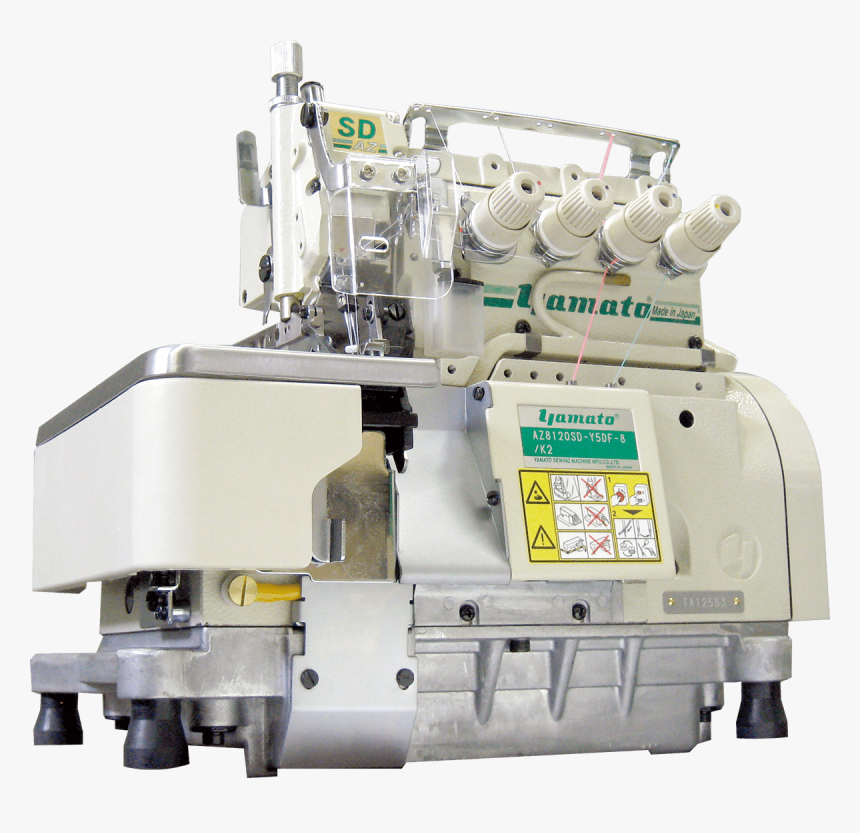 Az8000sd Front Transparent - Yamato Overlock Machine, HD Png Download