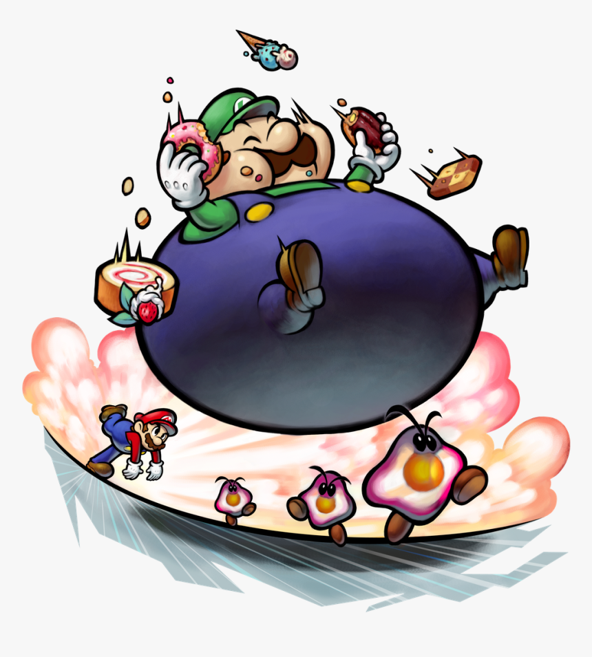 Mario And Luigi Bowser's Inside Story Nds, HD Png Download