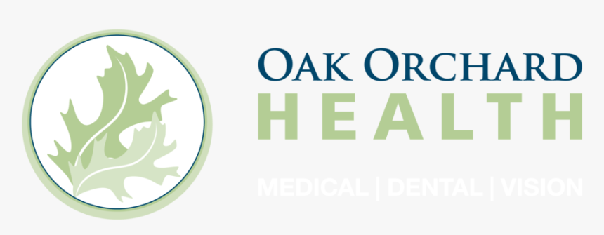 Oakorchardhealth H Cmyk Whitetagline-01, HD Png Download