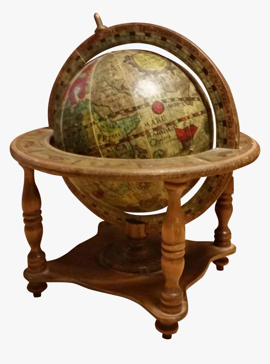 Old Globe Png - Antique, Transparent Png