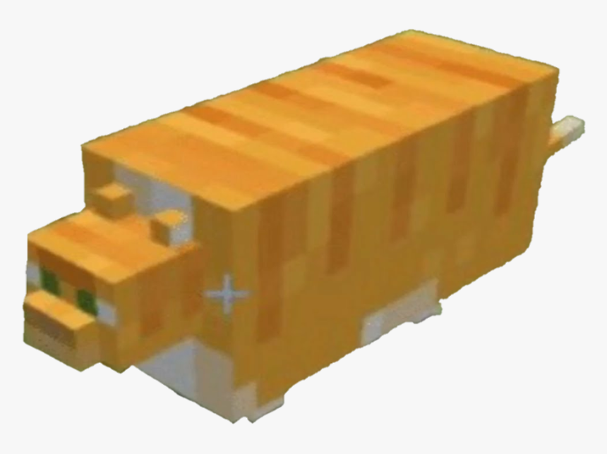 #minecraft #minecraftcat #minecraftmeme #fatcat #meme - Lumber, HD Png Download