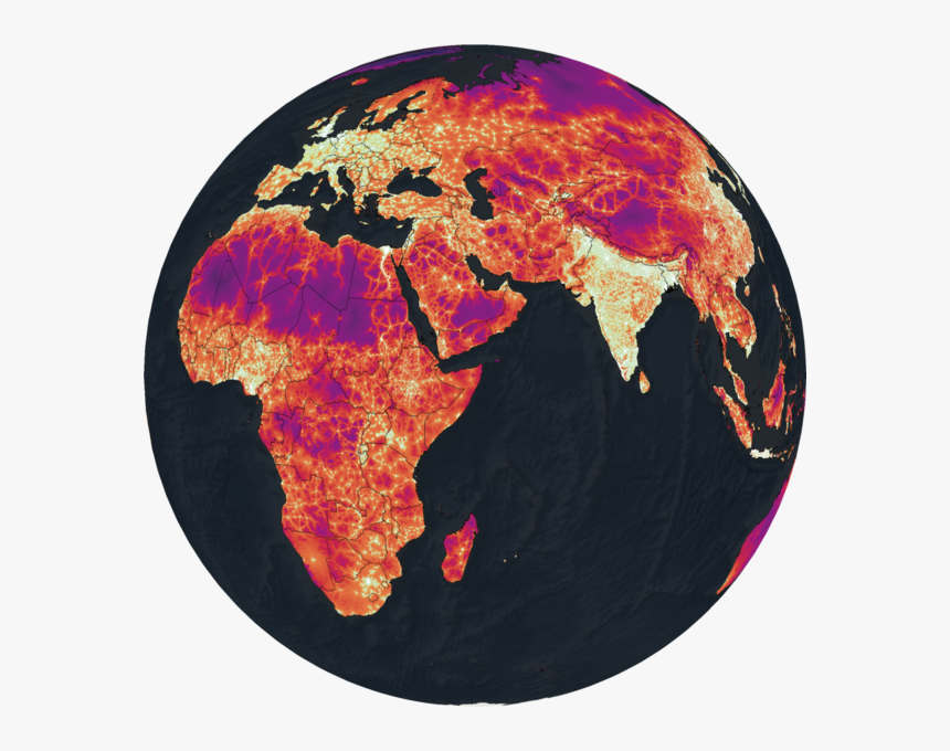 Map Of Dunkin Donuts In The W9rld, HD Png Download