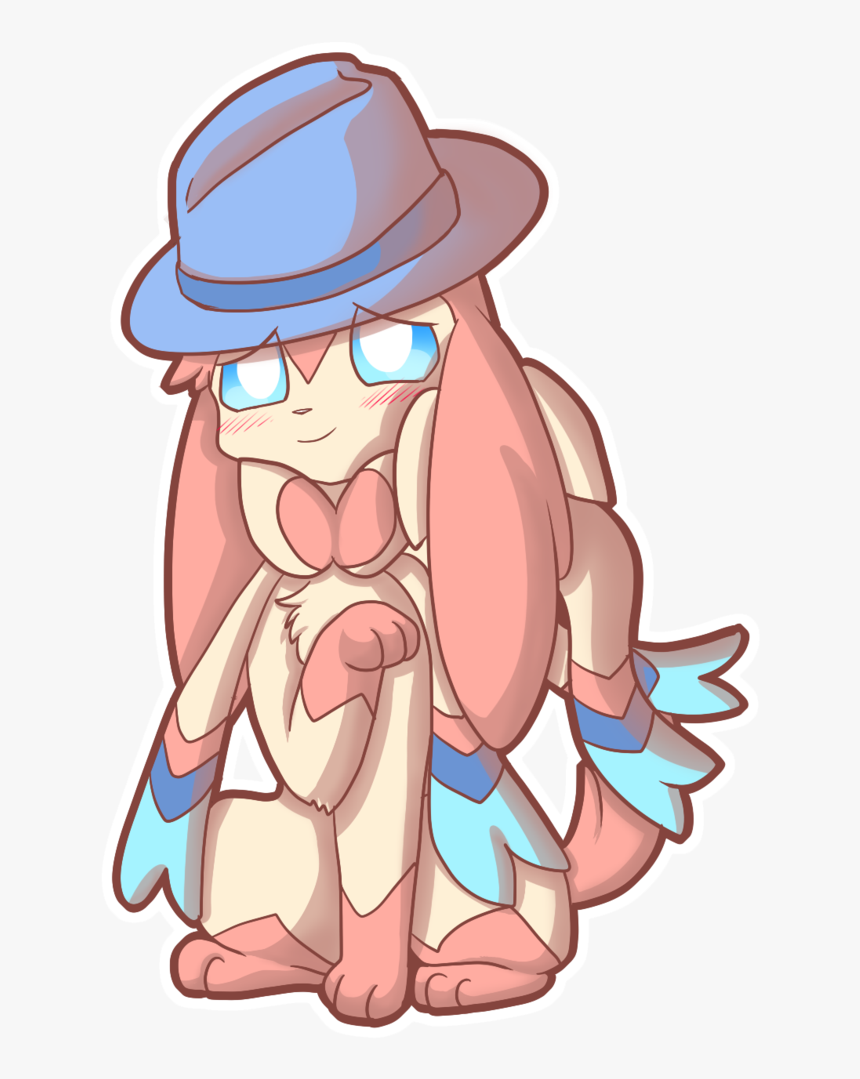 Sylveon Wearing A Hat, HD Png Download