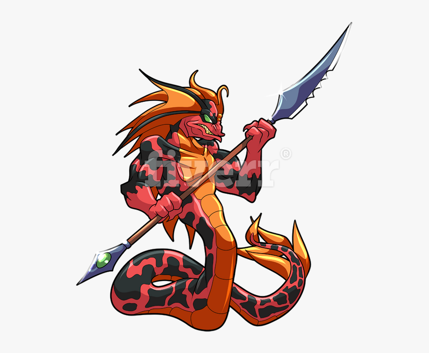 013 Salamander Person - Cartoon, HD Png Download