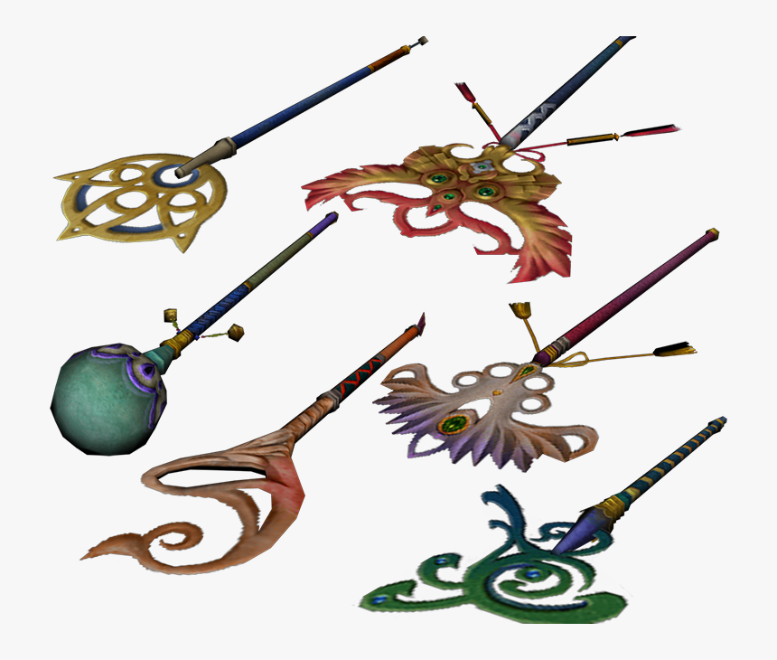 Download Zip Archive - Final Fantasy X Staves, HD Png Download