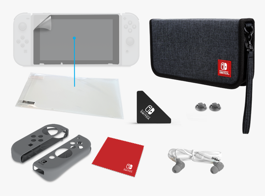 Pdp Nintendo Switch Starter Kit - Nintendo Switch Starter Kit, HD Png Download