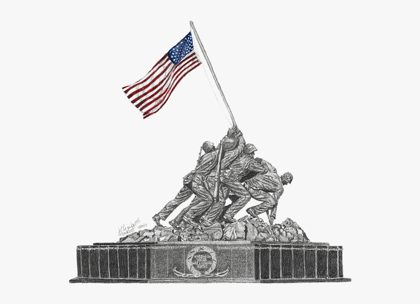 Marine Corps War Memorial, HD Png Download