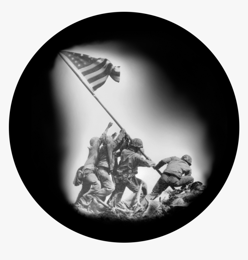 Famous Photo At Iwo Jima, HD Png Download