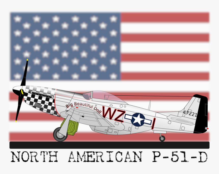 Iwo Jima Png , Png Download - P-51 Pin-up, Transparent Png