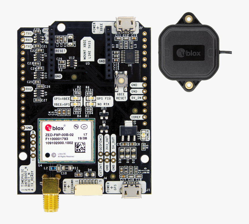 Simplertk2b Basic Starter Kit Ip67 - U Blox Zed F9p, HD Png Download