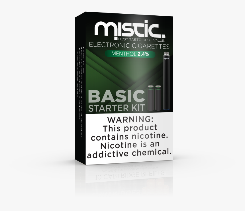 601-menthol Starter Kit Black - Multimedia Software, HD Png Download