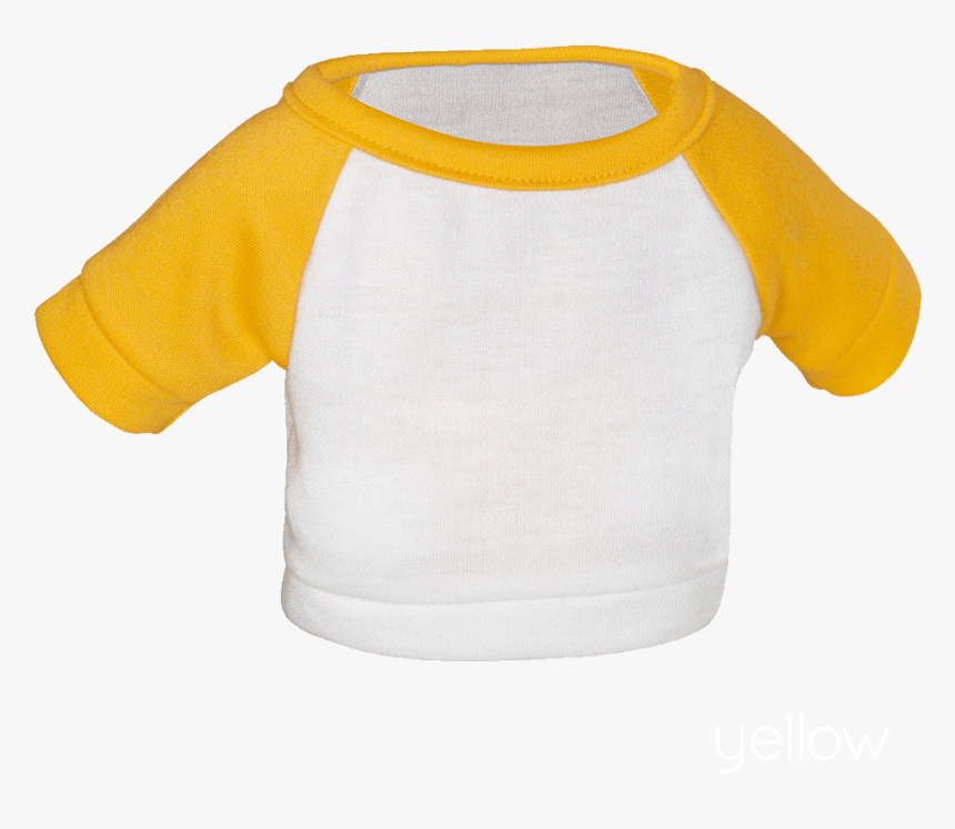 Whatzupwiththat ® Bearwear Baseball Tee - Yellow And White Baseball Tee, HD Png Download
